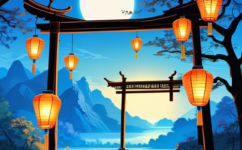 What are some ancient poems about the Lantern Festival?
